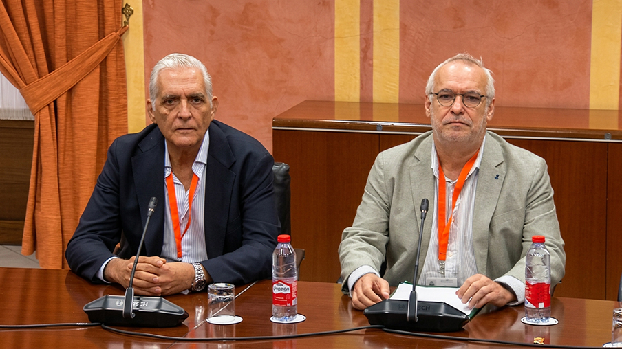 Representantes de SATSE en el Parlamento de Andalucía